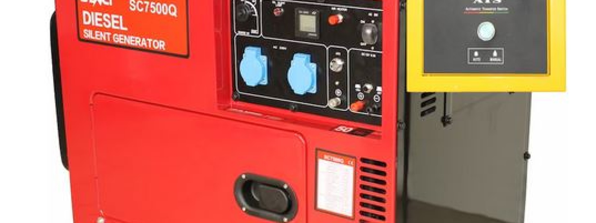 Дизелов генератор 7500 W със заглушител