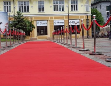 Червена пътека с персийски мотив, 2 × 5 м