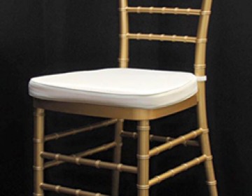 Златист дървен стол Шивари (Chiavari)